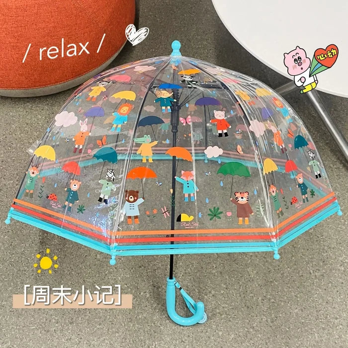 Engineering Vehicle Girls' Kindergarten Primary School Students umbrella