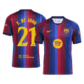 F. DE JONG #21 Barcelona Home Soccer Jersey 2026/27 -UCL
