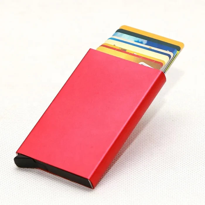 Factory Direct 10 Cards Large Capacity Automatic Aluminum RFID