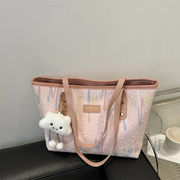 Fashion Ladies Large Capacity Handbags High Quality Shoulder Bags