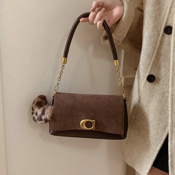 Fashion Ladies Two Straps Shoulder Messenger Bag Four Seasons PU
