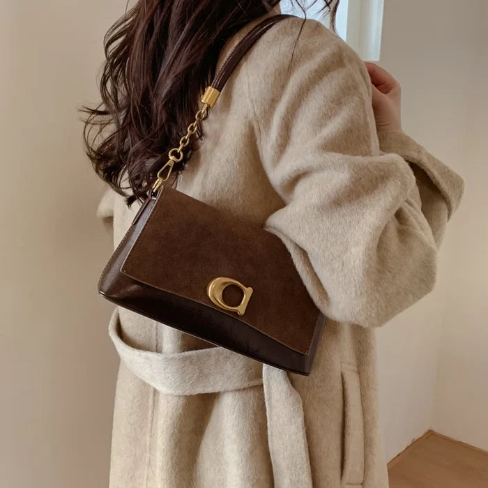 Fashion Ladies Two Straps Shoulder Messenger Bag Four Seasons PU