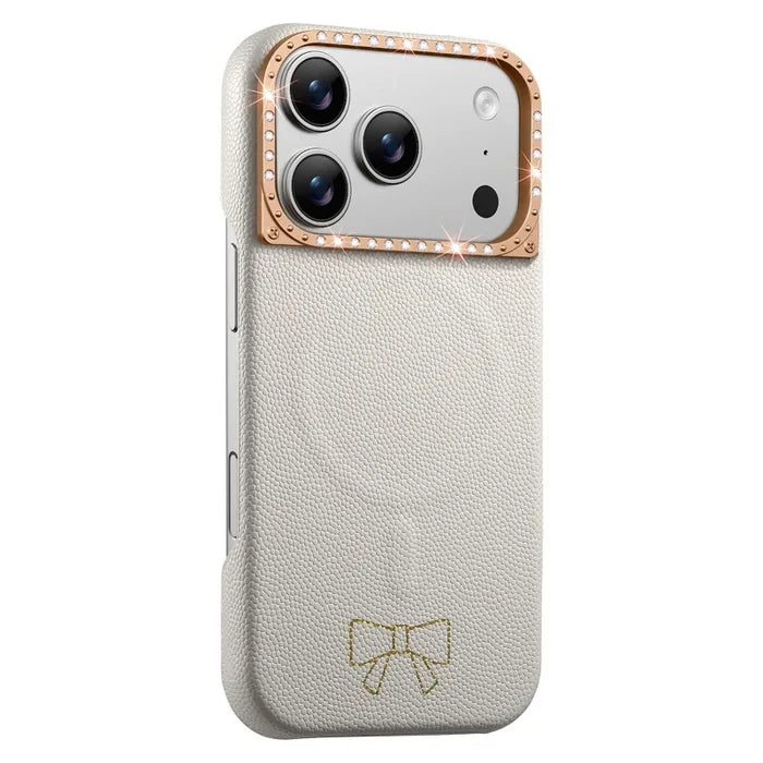 Fashion Magnetic PU Leather Girl Phone Cases for iPhone