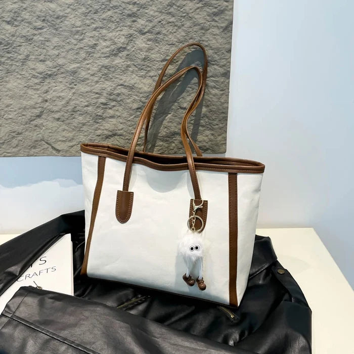White with pandant