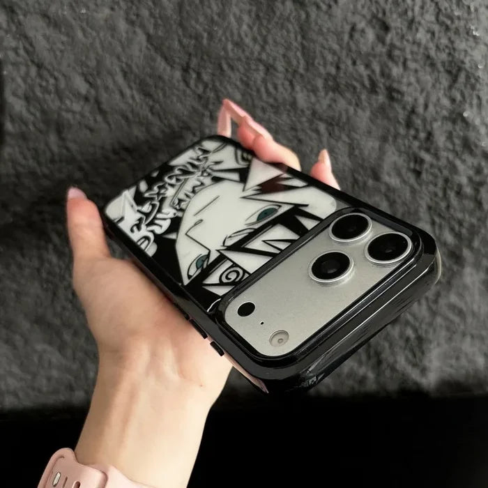 Fashion transparent UV print cartoon gojo jujutsu kaisen anime mobile