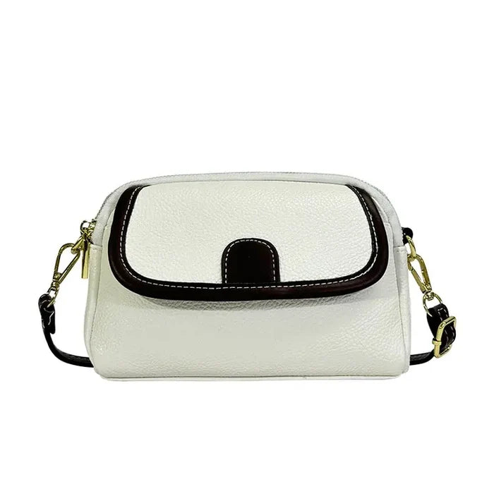 Fashion Women's Small Crossbody Bag PU Leather Messenger Bags Zipper