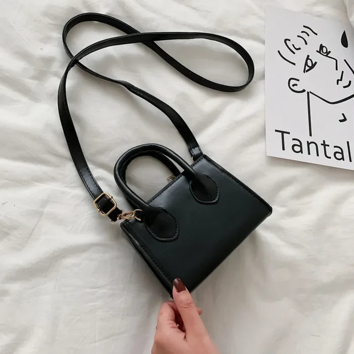 Fashion Women's Small Crossbody Bag PU Leather Messenger Bags Zipper
