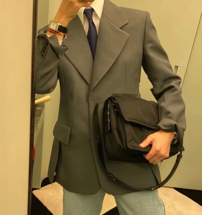 Fashionable Men's Single-shoulder Bag, Lightweight and Large-capacity