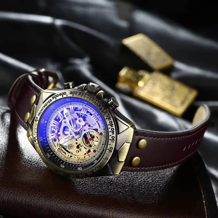 FNGEEN A275 Luxury Retro Men's Automatic Watch