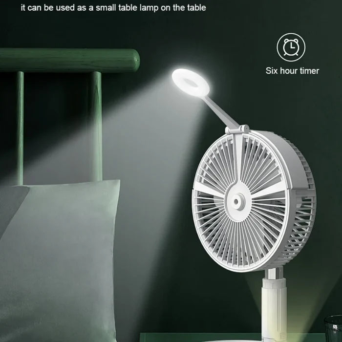 Folding Telescopic 5-in-1 Smart Fan