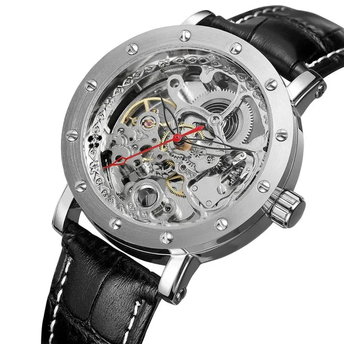 Forsining Leather Automatic Men's Watch