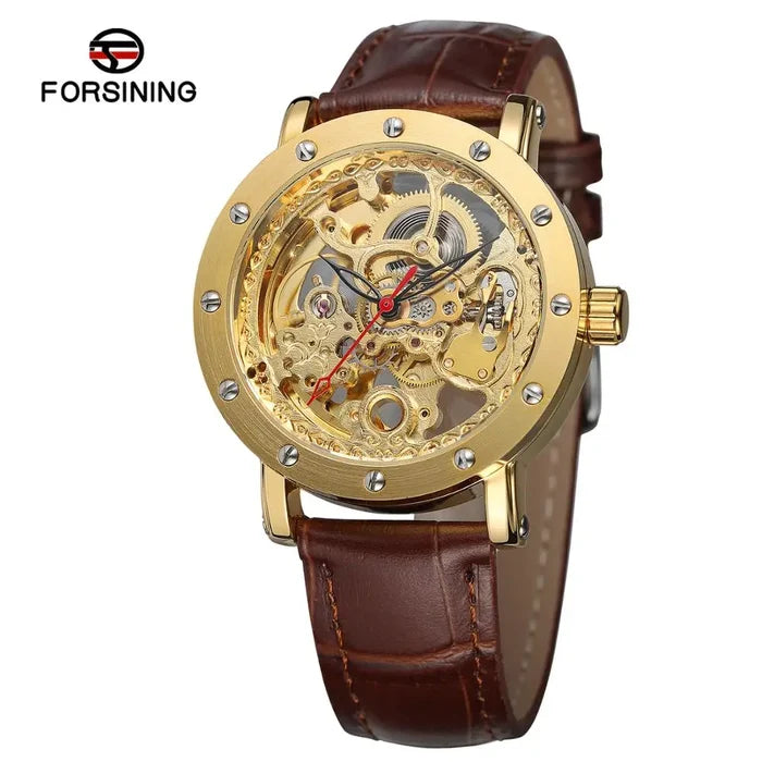 Forsining Leather Automatic Men's Watch