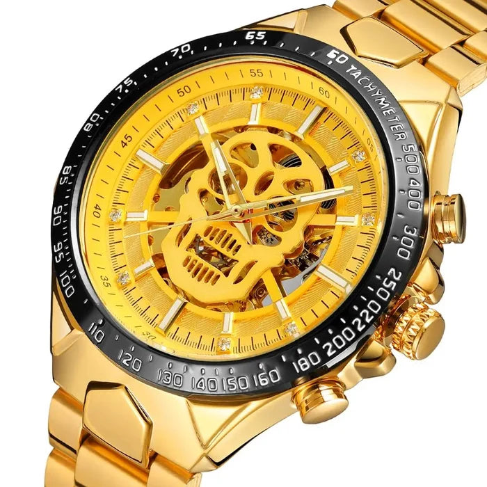 Forsining Luxury Skull Skeleton Automatic Men's Watch