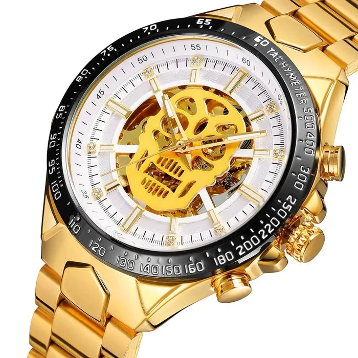 Forsining Luxury Skull Skeleton Automatic Men's Watch