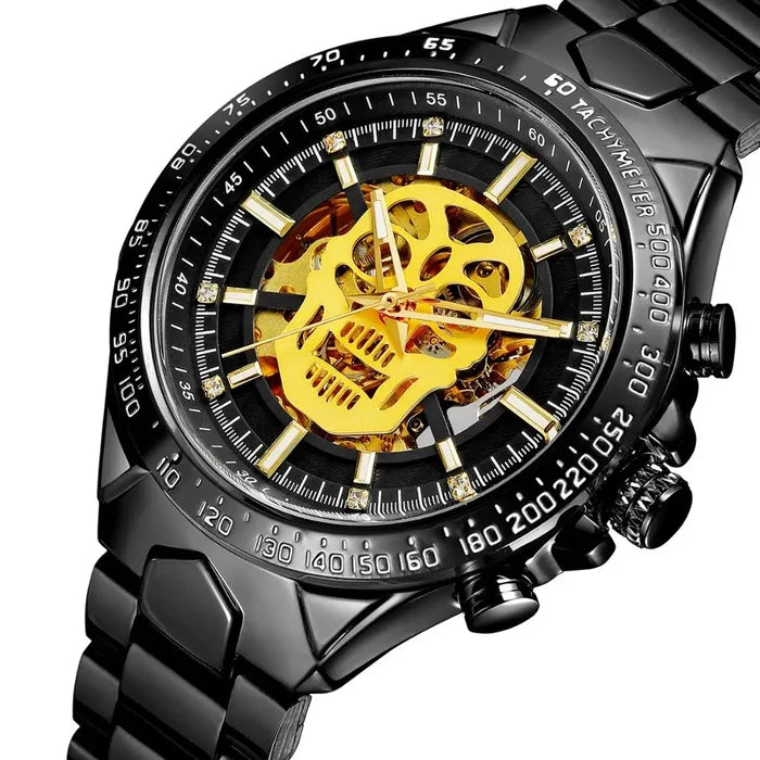 Forsining Luxury Skull Skeleton Automatic Men's Watch
