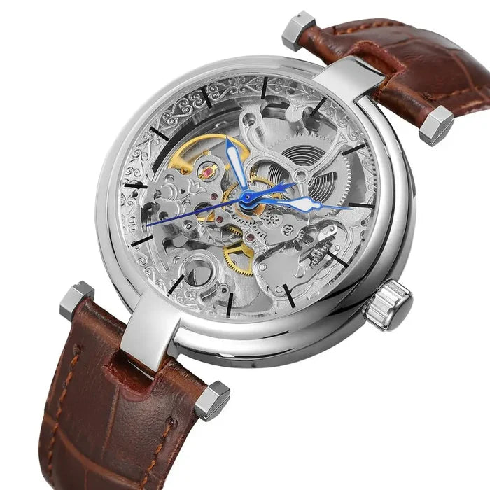 Forsining Skeleton Automatic Watch for Men