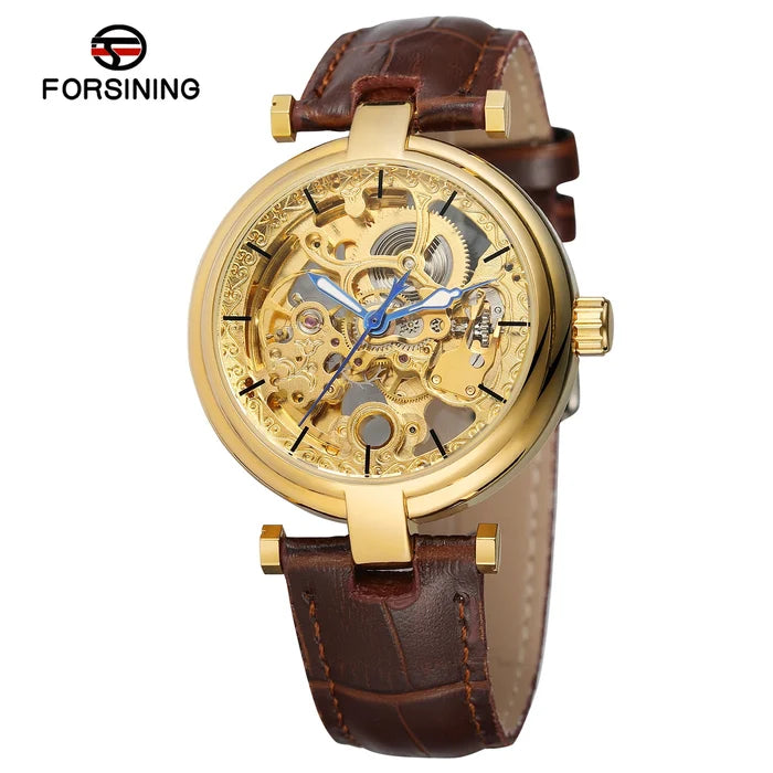 Forsining Skeleton Automatic Watch for Men