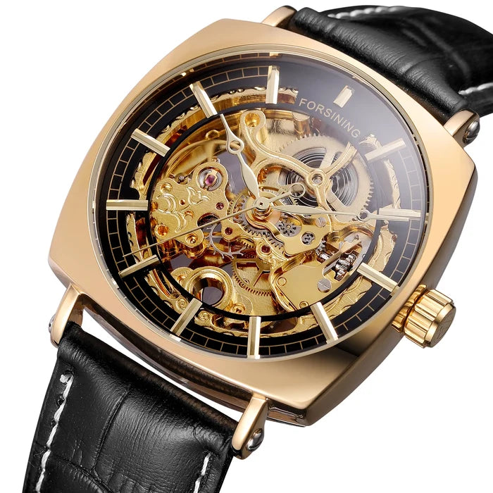 Forsining Skeleton Watch - Water Resistant & Fashionable