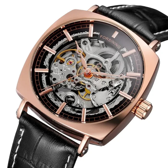 Forsining Skeleton Watch - Water Resistant & Fashionable