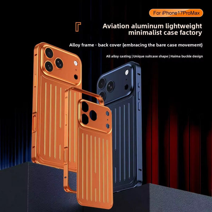 FrostArmor Alloy Case – Shockproof Aluminum Bumper Cover for Samsung & iPhone