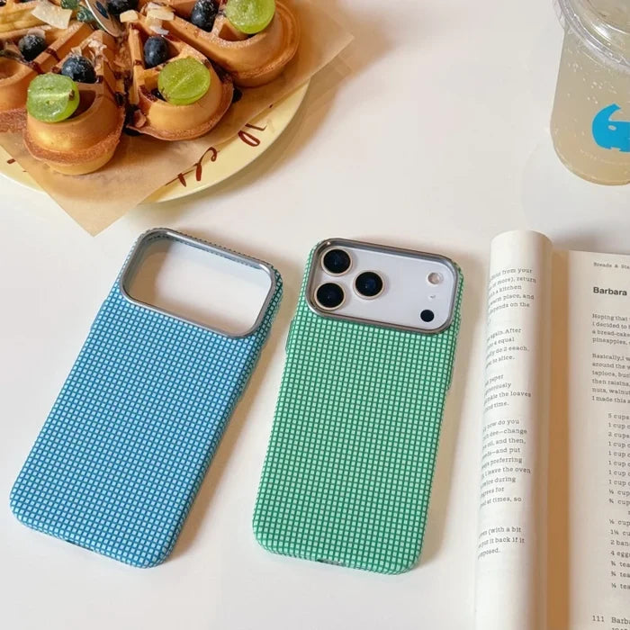Frosted Carbon Fiber Textured Magnetic Phone Case