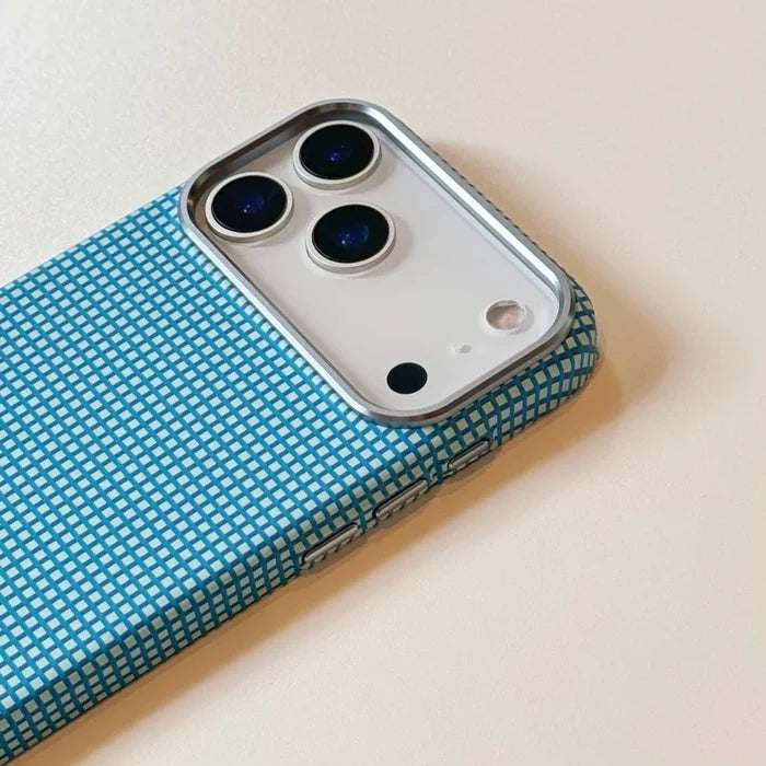 Frosted Carbon Fiber Textured Magnetic Phone Case