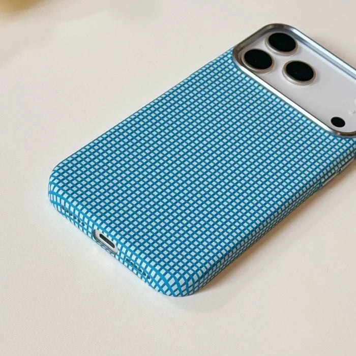Frosted Carbon Fiber Textured Magnetic Phone Case