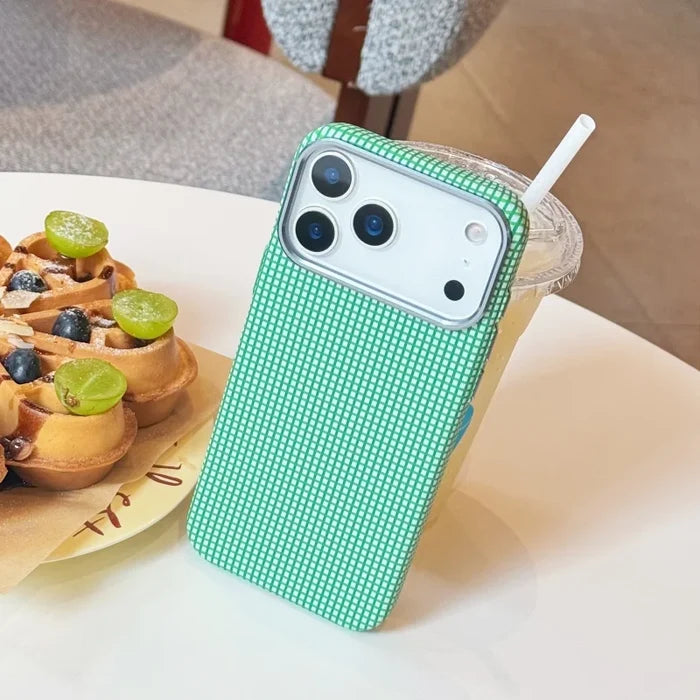 Frosted Carbon Fiber Textured Magnetic Phone Case
