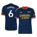 GABRIEL #6 Arsenal Away Soccer Jersey 2026/27