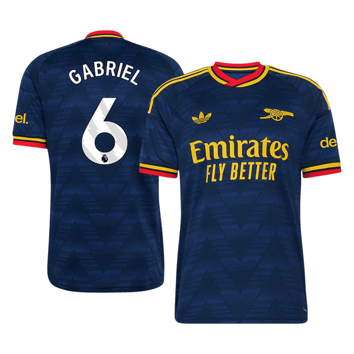 GABRIEL #6 Arsenal Away Soccer Jersey 2026/27