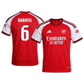 GABRIEL #6 Arsenal Home Soccer Jersey 2026/27 -UCL
