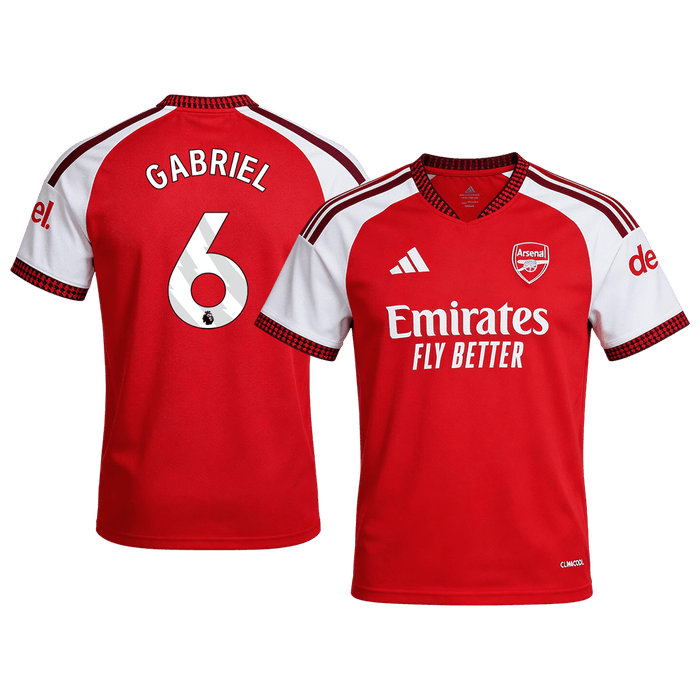 GABRIEL #6 Arsenal Home Soccer Jersey 2026/27