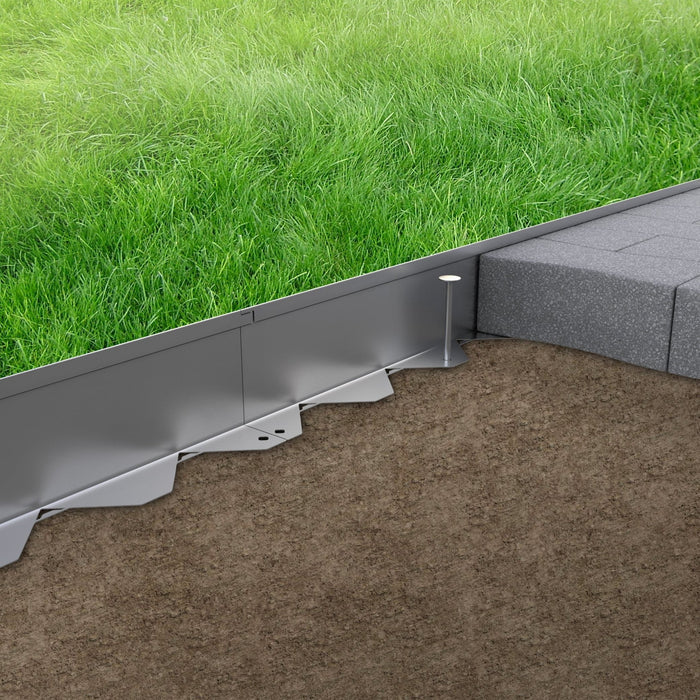 Galvanized Steel Edging System