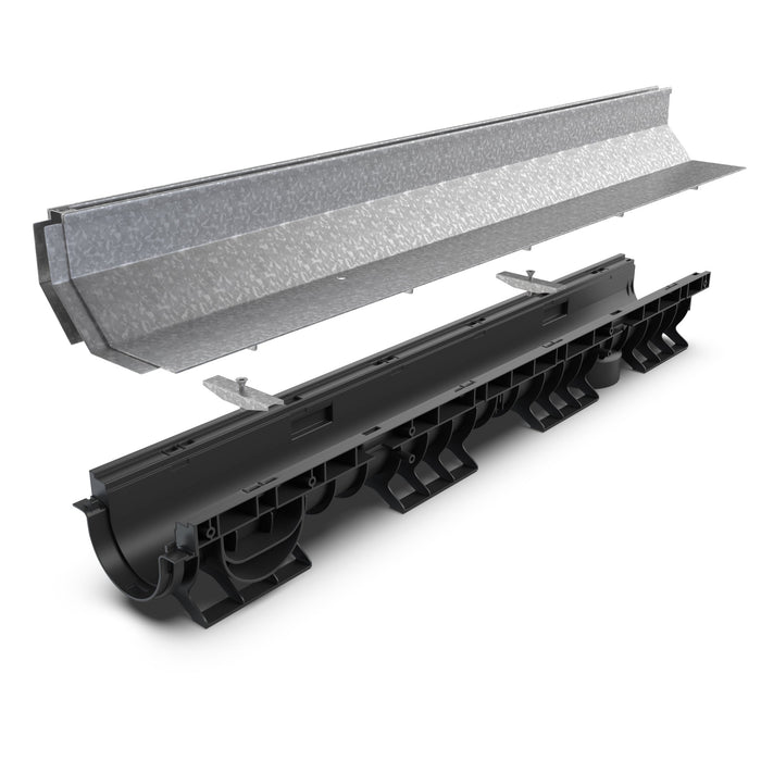 Galvanized Steel Wall Slot System - Vodaland