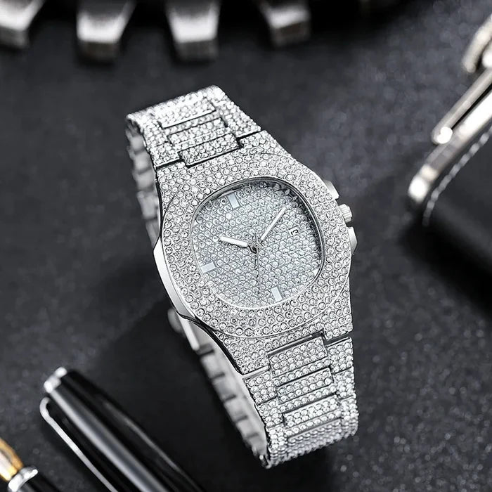 Ginky Star Luxury Rhinestone Quartz Watch