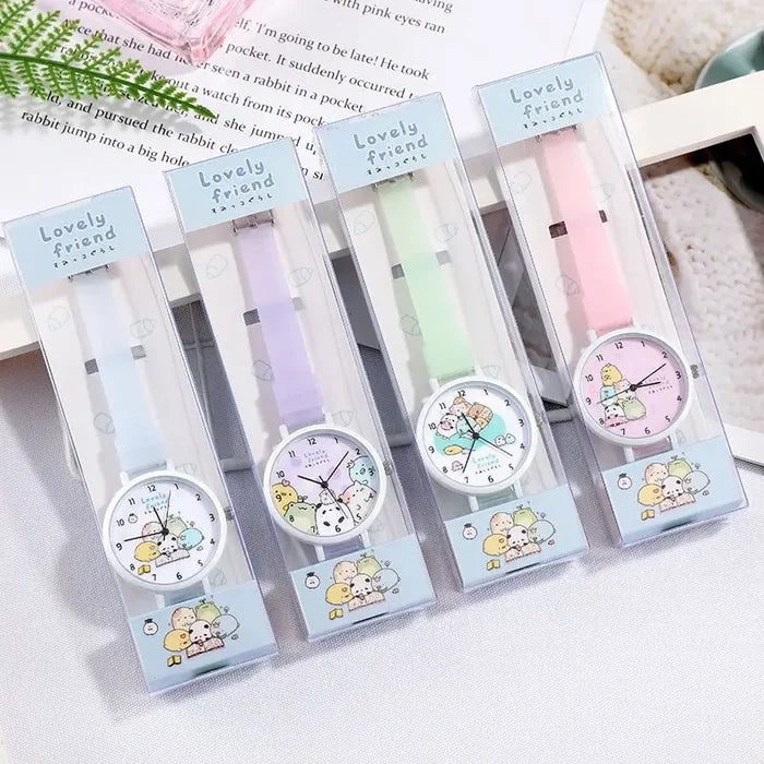 Glow-in-the-Dark Cartoon Kids Quartz Watch