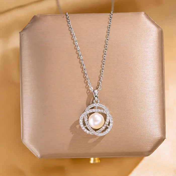 Gold Plated Zircon Diamond Collar Necklace