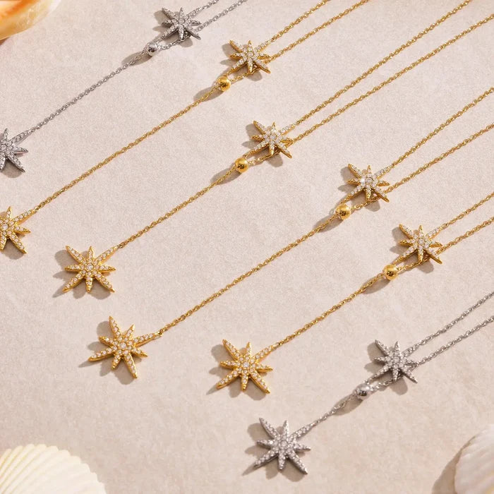 Gold Plated Zircon Y Lariat Necklace