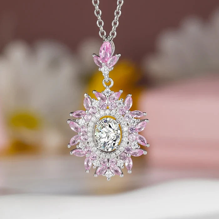 Grace Jewel Luxury Silver Butterfly Necklace