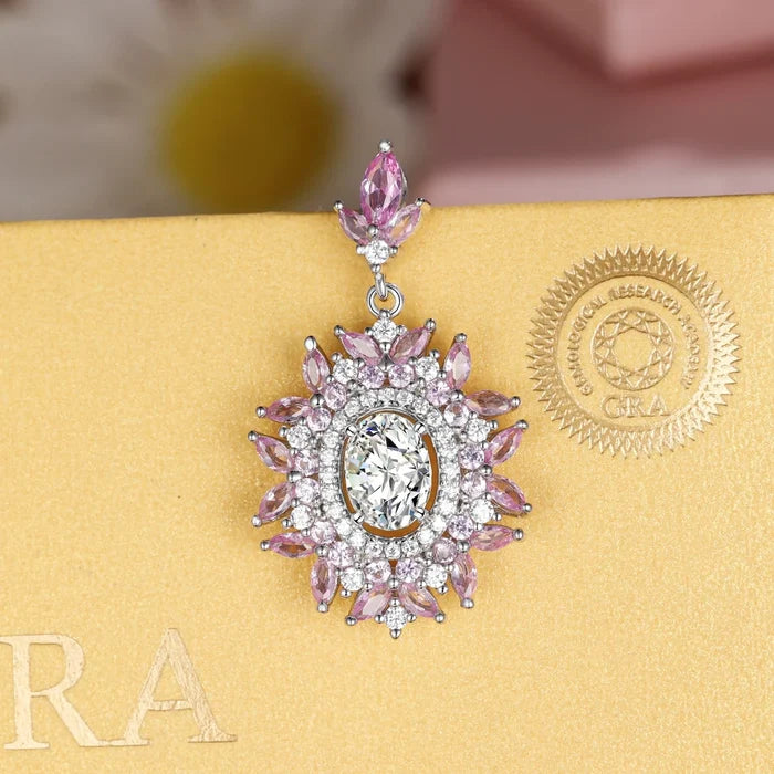 Grace Jewel Luxury Silver Butterfly Necklace