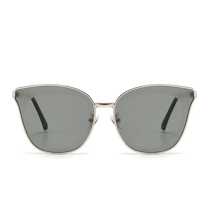 Gradient Cat Eye Butterfly Sunglasses - UV400 Protection