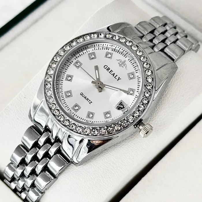 GREALY Ladies Sapphire Quartz Watch 33mm