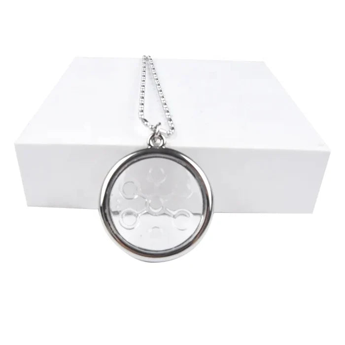 Green Bio-Scalar Energy Lava Stone Necklace