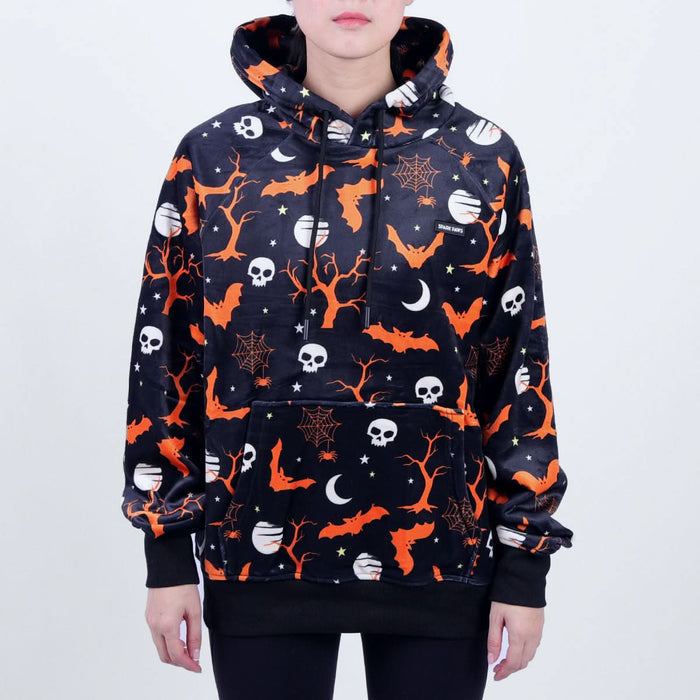 Halloween Black Hoodie||size:S,M