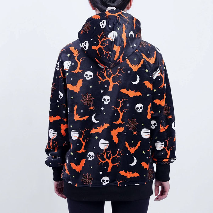 Halloween Black Hoodie||size:S,M