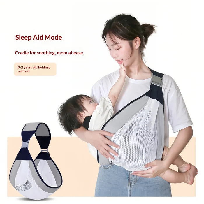 Hands-Free Front-Carry Baby Carrier for Newborns