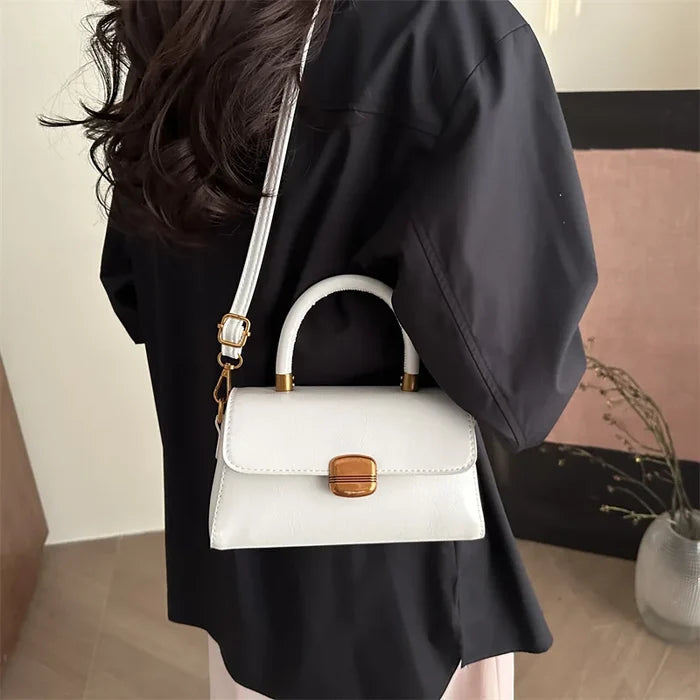 High-End Crossbody Bag Women's New Popular PU Small Square