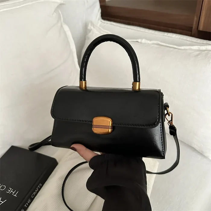 High-End Crossbody Bag Women's New Popular PU Small Square