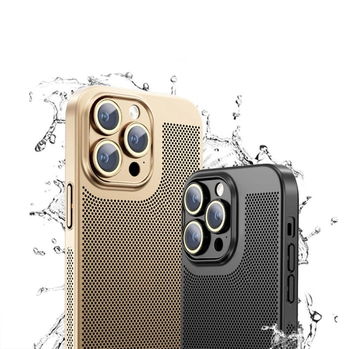 High Quality Electroplating Heat Dissipation Phone Case for iPhone