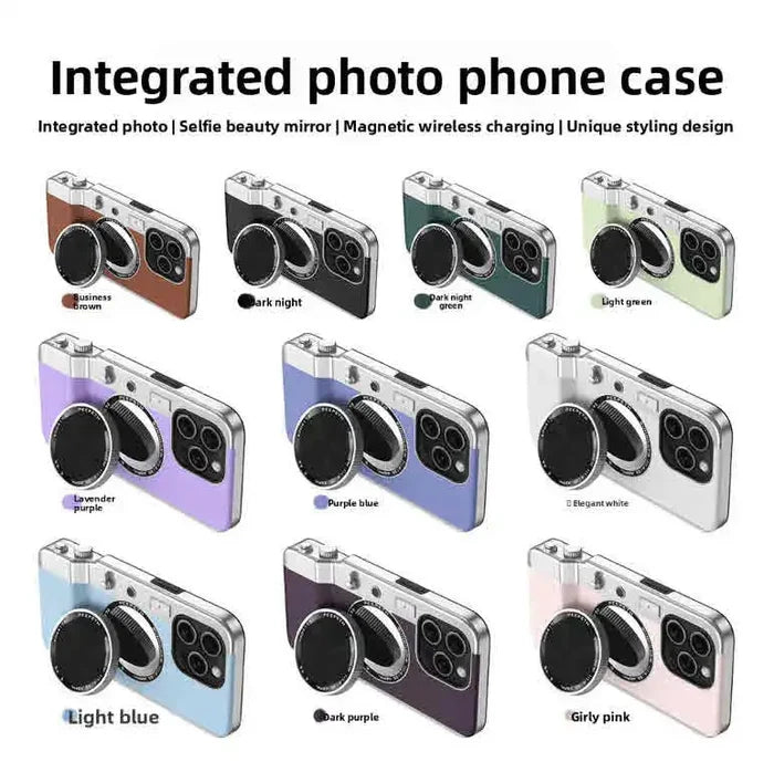 High Quality Hard PC Case for iPhone 16 15 14 13 Pro Max Magnetic